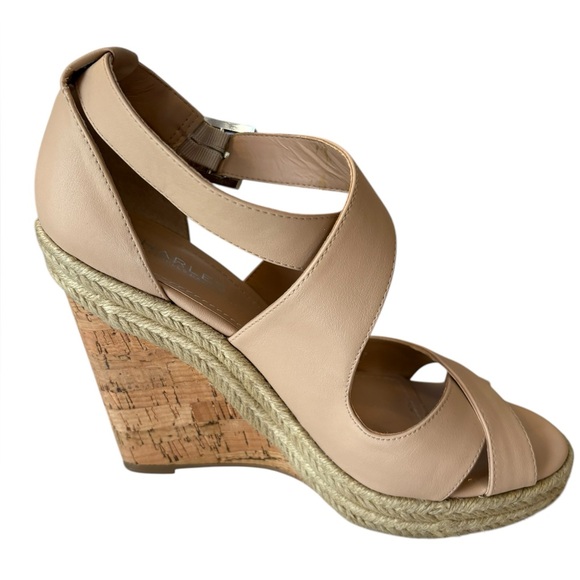 EUC Charles David Cork Wedges Size 9 - Picture 8 of 12